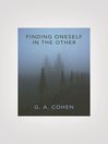 Finding Oneself in the Other (eBook)